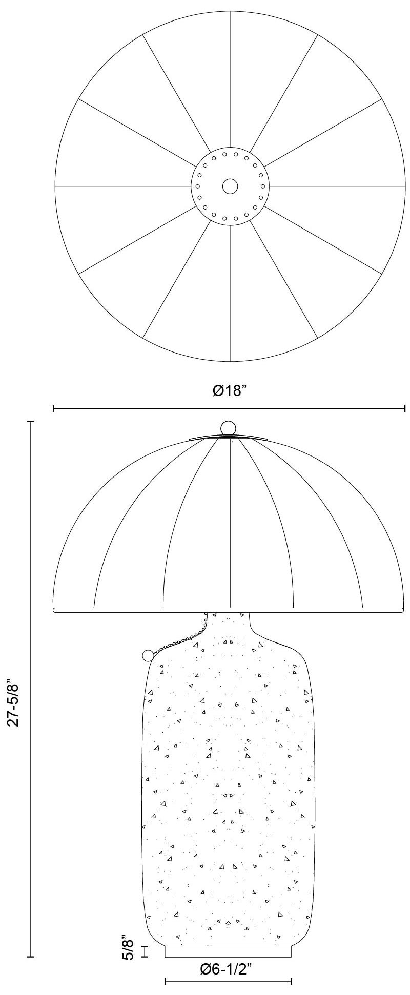 Image 5 Alora Mood Crosby E26 18-in Matte Black Socket Table Lamp more views