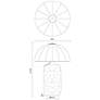 5_Alora Mood Crosby E26 18-in Matte Black Socket Table Lamp more views