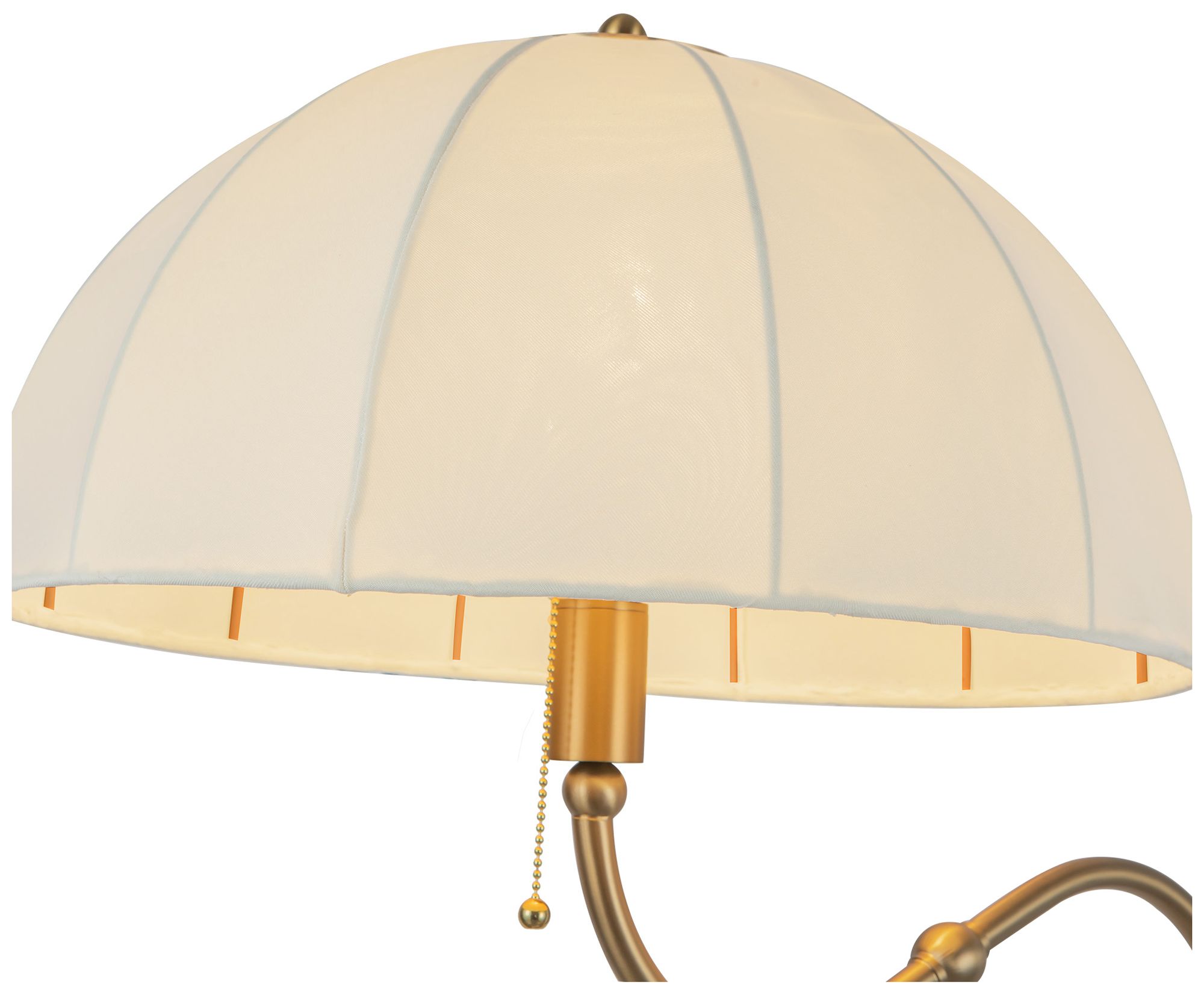 Image 4 Alora Mood Crosby E26 68-in Brushed Gold Socket Floor Lamp more views