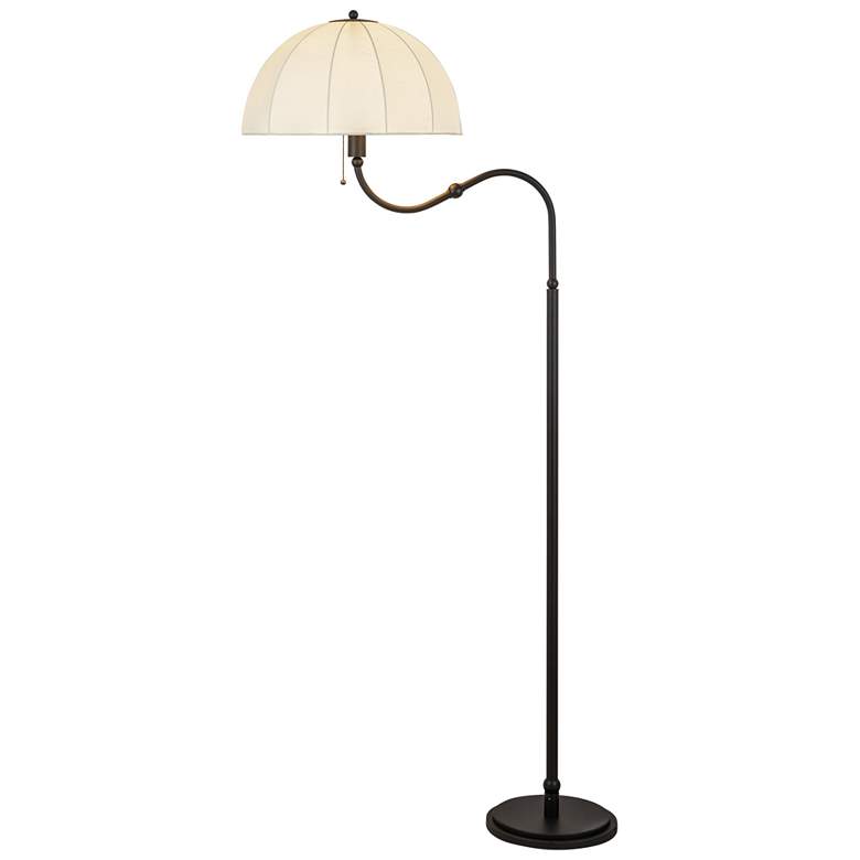 Image 1 Alora Mood Crosby E26 68-in Matte Black Socket Floor Lamp