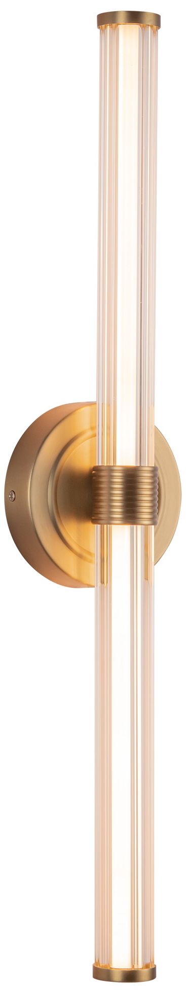 Image 4 Alora Mood Elsie LED 24-in Brushed Gold Wall Vanity more views