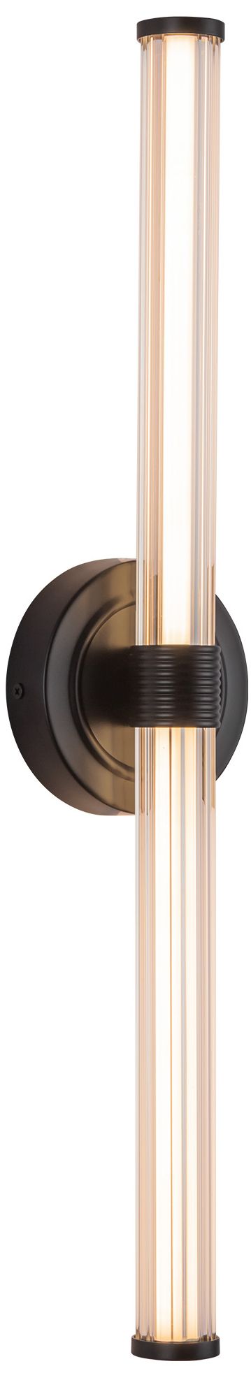 Image 2 Alora Mood Elsie LED 24-in Matte Black Wall Vanity more views