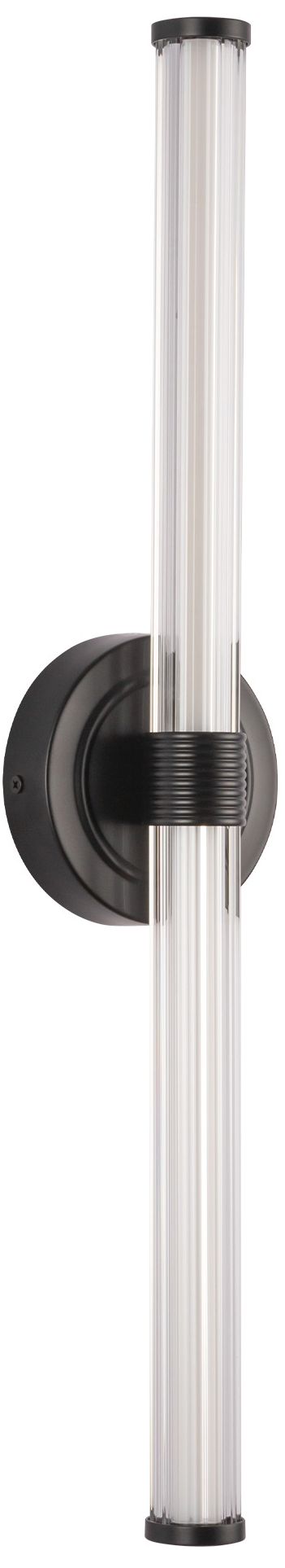 Image 3 Alora Mood Elsie LED 24-in Matte Black Wall Vanity more views