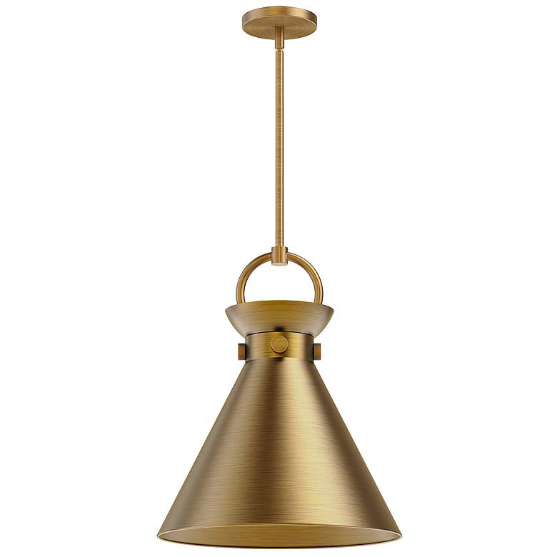 Image 1 Alora Mood Emerson E26 14-in Aged Gold Pendant