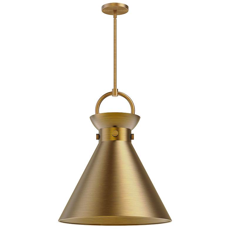 Image 1 Alora Mood Emerson E26 18-in Aged Gold Pendant