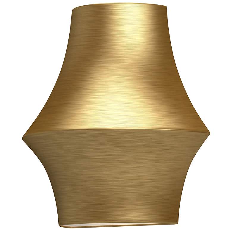 Image 1 Alora Mood Emiko E12 10-in Brushed Gold Wall Vanity