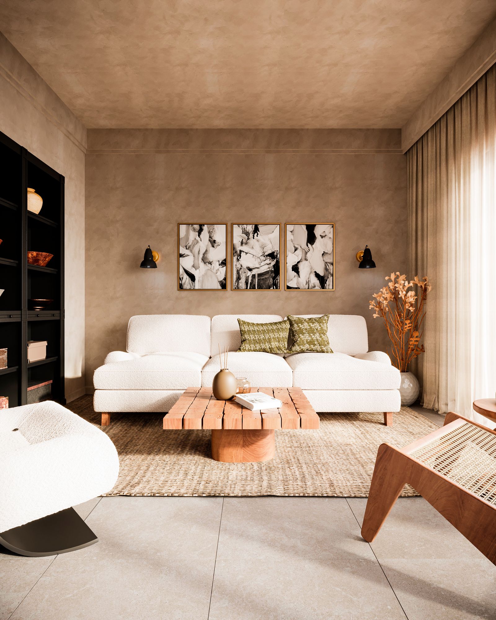 Image 2 Alora Mood Felix E26 6-in Aged Gold/Matte Black Wall Vanity more views