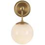 5_Alora Mood Fiore E12 6-in Brushed Gold/Glossy Opal Glass Wall Vanity more views