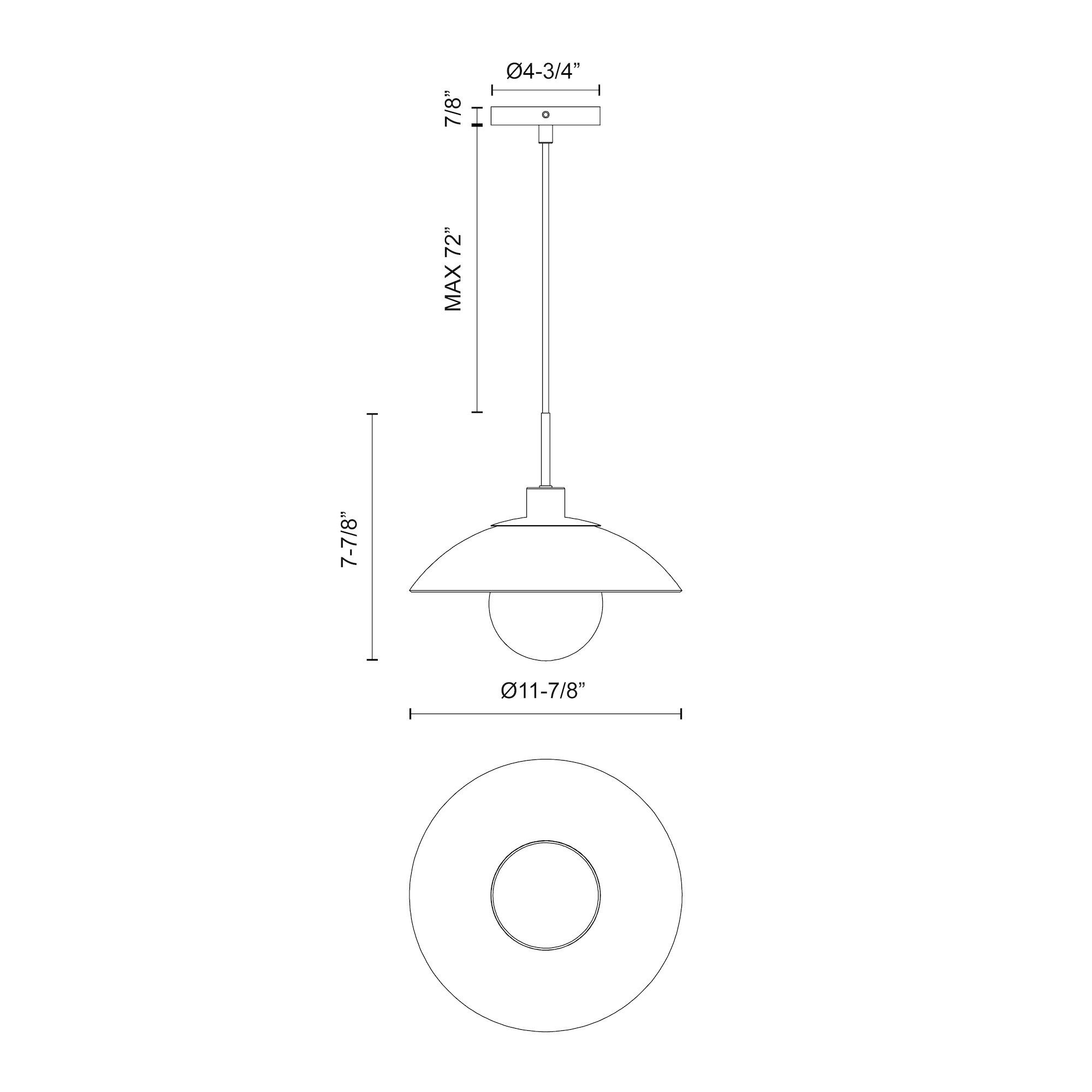 Image 5 Alora Mood Francesca E26 12-in Aged Gold/Clear Glass Pendant more views