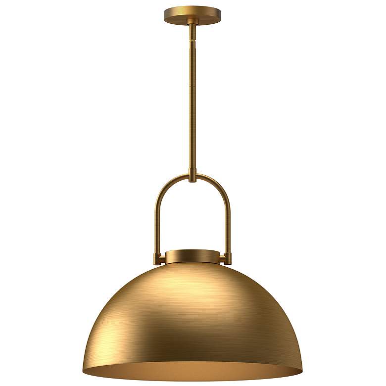 Image 1 Alora Mood Harper E26 16-in Aged Gold Pendant