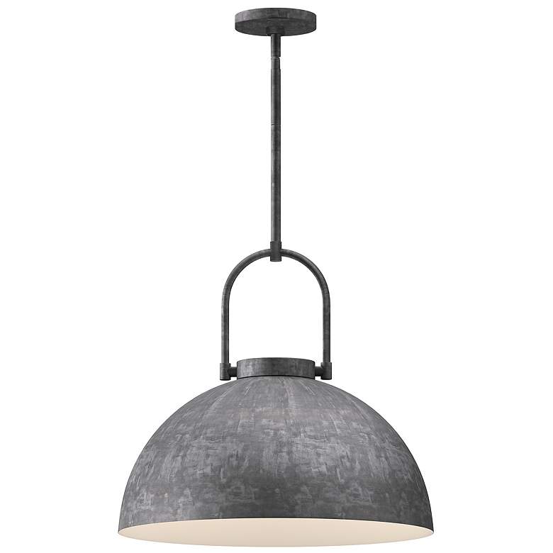Image 1 Alora Mood Harper E26 16-in Steel Shade Pendant