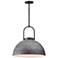 Alora Mood Harper E26 16-in Steel Shade Pendant