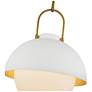 3_Alora Mood Harper E26 16-in White/Opal Glass Pendant more views