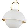 4_Alora Mood Harper E26 16-in White/Opal Glass Pendant more views