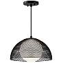2_Alora Mood Haven E26 12-in Matte Black/Opal Matte Glass Pendant