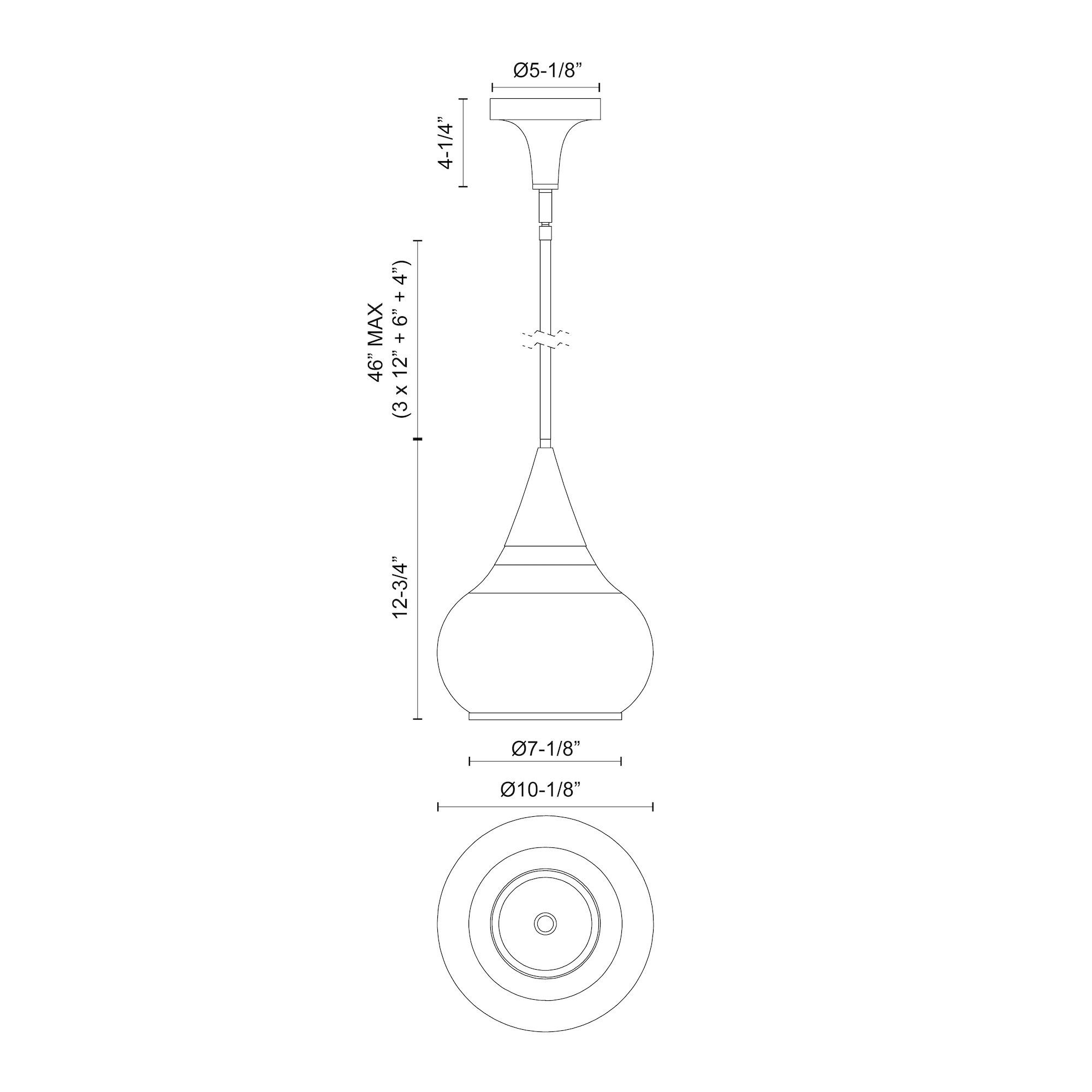 Alora Mood Hazel E26 10-in Aged Gold/Opal Matte Glass Pendant