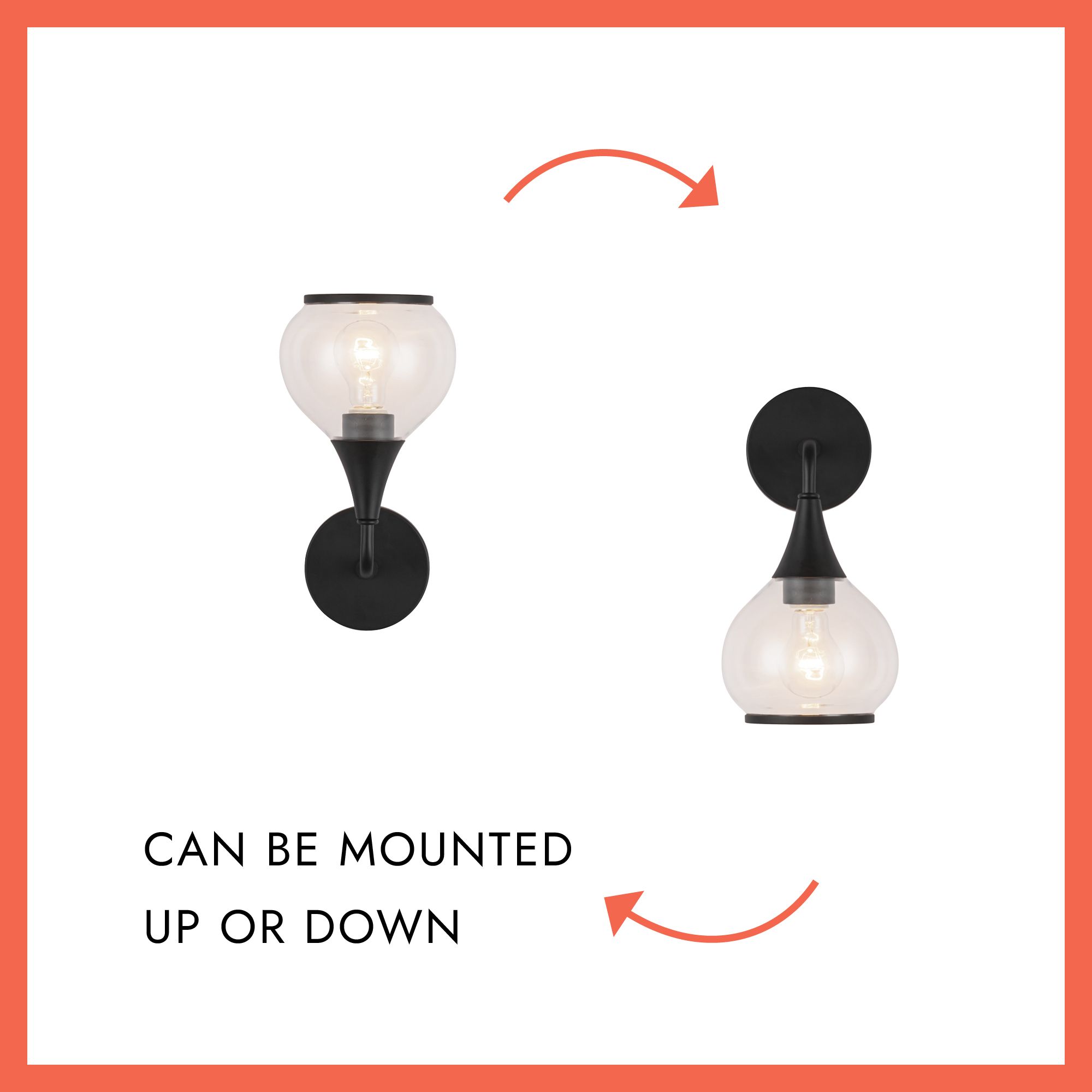 Image 5 Alora Mood Hazel E26 6-in Aged Gold/Clear Glass Wall Vanity more views