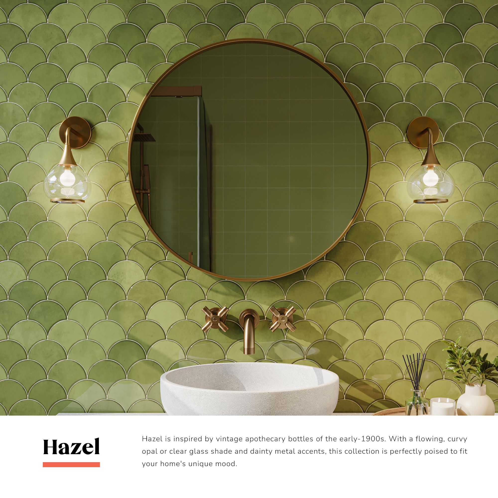 Image 2 Alora Mood Hazel E26 6-in Chrome/Opal Matte Glass Wall Vanity more views