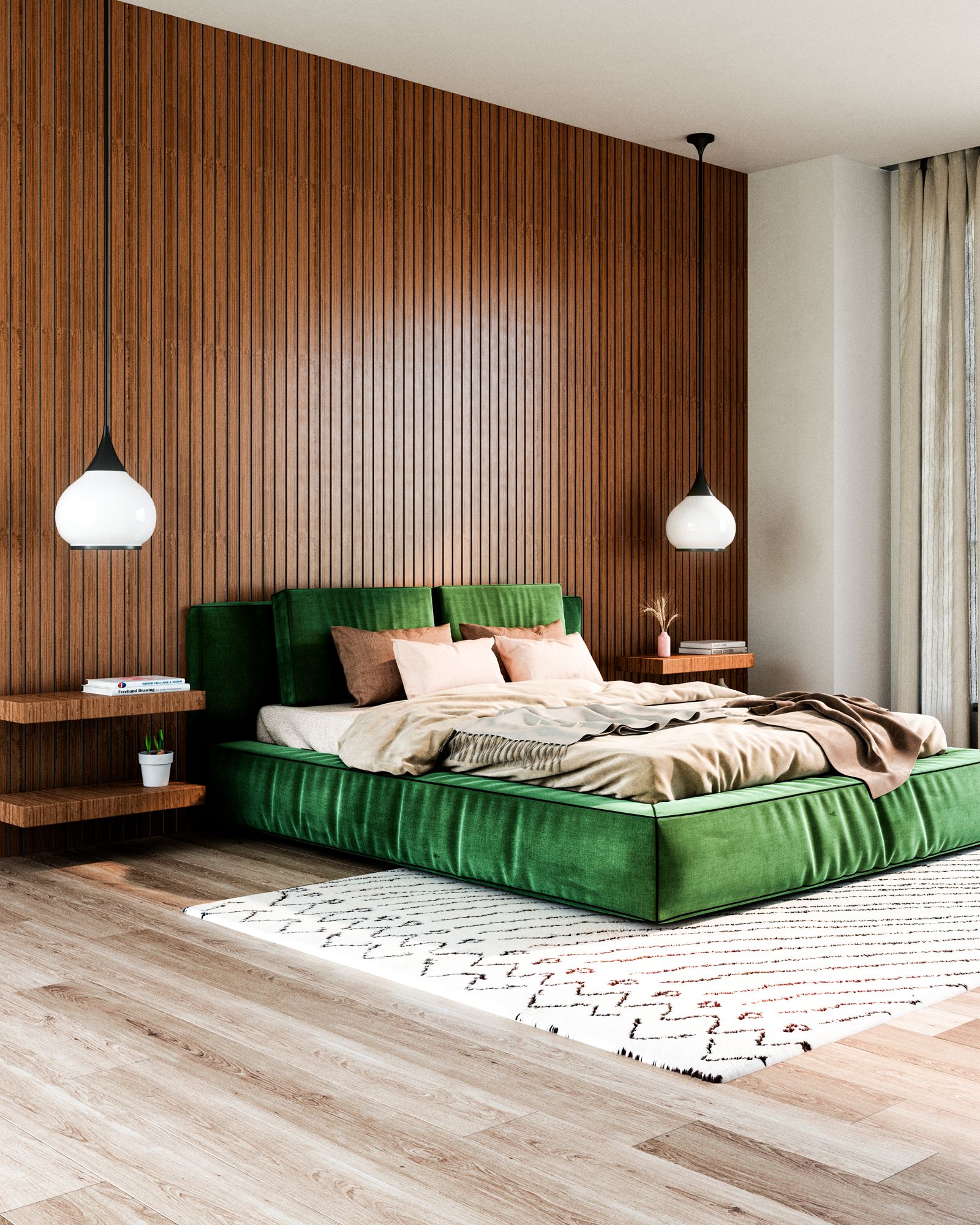 Image 3 Alora Mood Hazel E26 6-in Matte Black/Opal Matte Glass Pendant more views