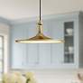 1_Alora Mood Issa LED 12-in Brushed Gold Pendant