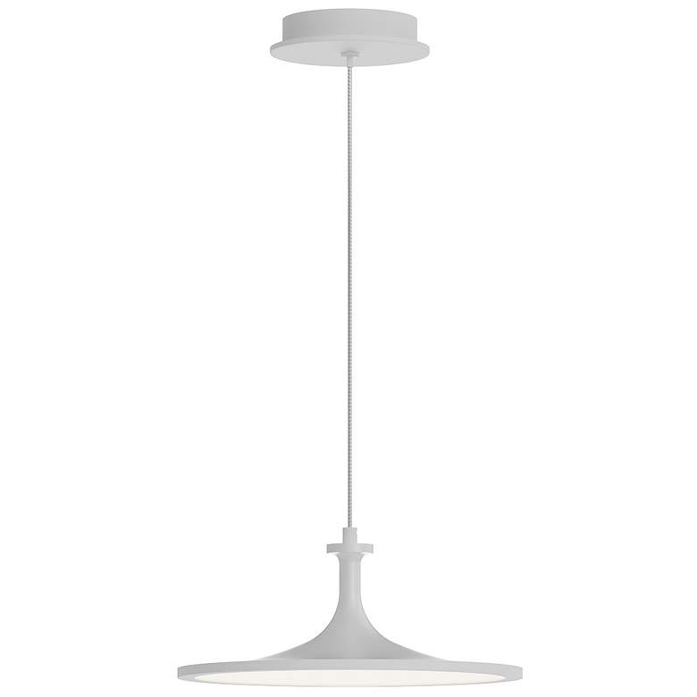 Image 1 Alora Mood Issa LED 12-in White Pendant