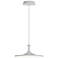 Alora Mood Issa LED 12-in White Pendant