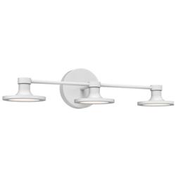 Alora Mood Issa LED 21-in White Vanity Light
