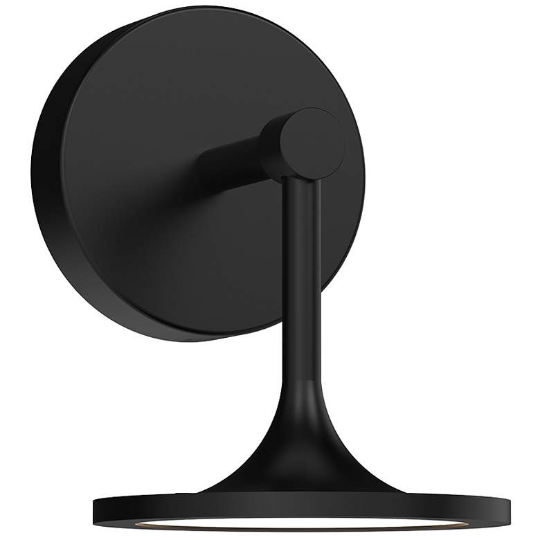 Image 1 Alora Mood Issa LED 6-in Matte Black Wall Vanity