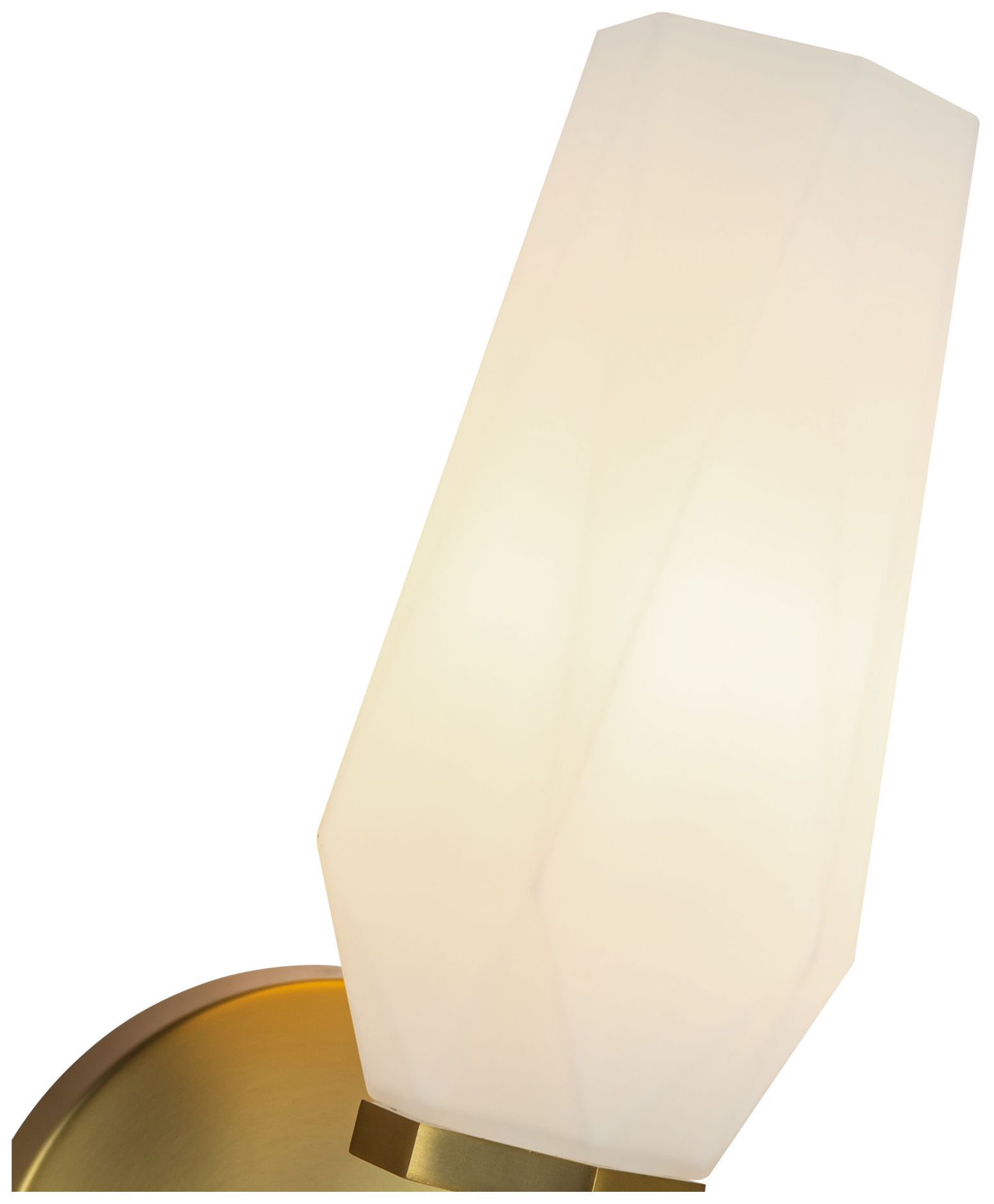 Image 5 Alora Mood Krysta E12 10-in Brushed Gold/Opal Glass Wall Vanity more views