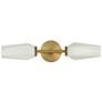 2_Alora Mood Krysta E12 20-in Brushed Gold/Opal Glass Wall Vanity more views