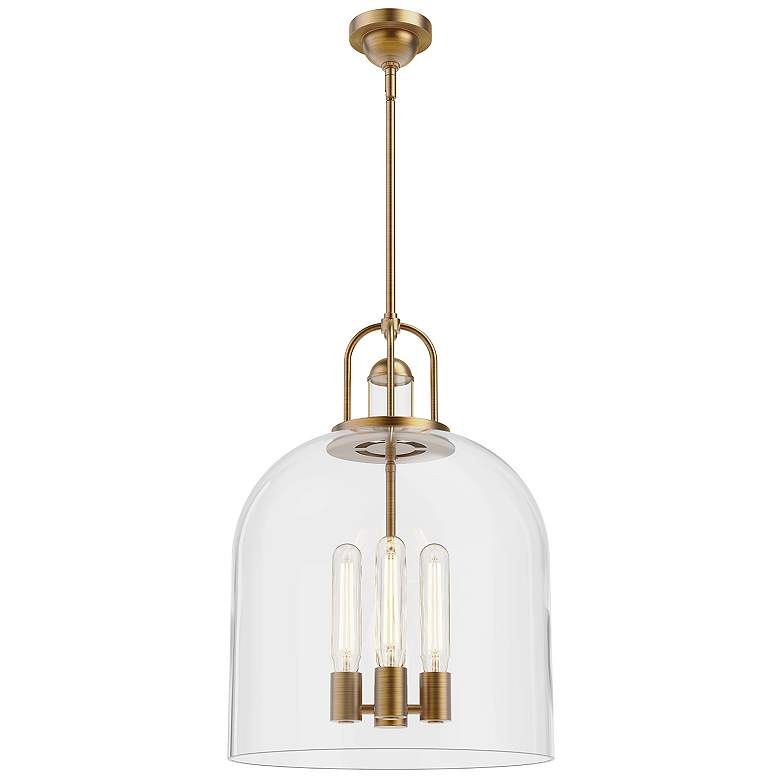 Image 1 Alora Mood Lancaster E26 16-in Aged Gold Pendant