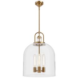 Alora Mood Lancaster E26 16-in Aged Gold Pendant