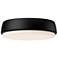 Alora Mood Laval LED 9-in Matte Black Flush Mount