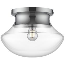 Alora Mood Marcel E26 11-in Chrome Flush Mount