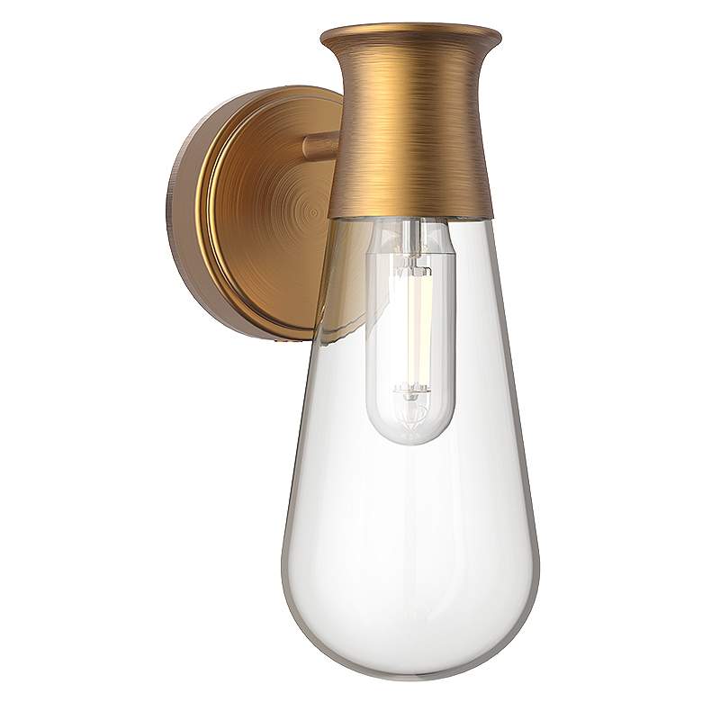 Image 1 Alora Mood Marcel E26 5-in Aged Gold Wall Vanity