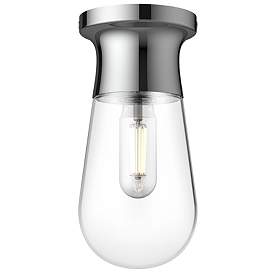 Image1 of Alora Mood Marcel E26 5-in Chrome Semi-Flush Mount