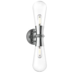 Alora Mood Marcel E26 5-in Chrome Wall Vanity