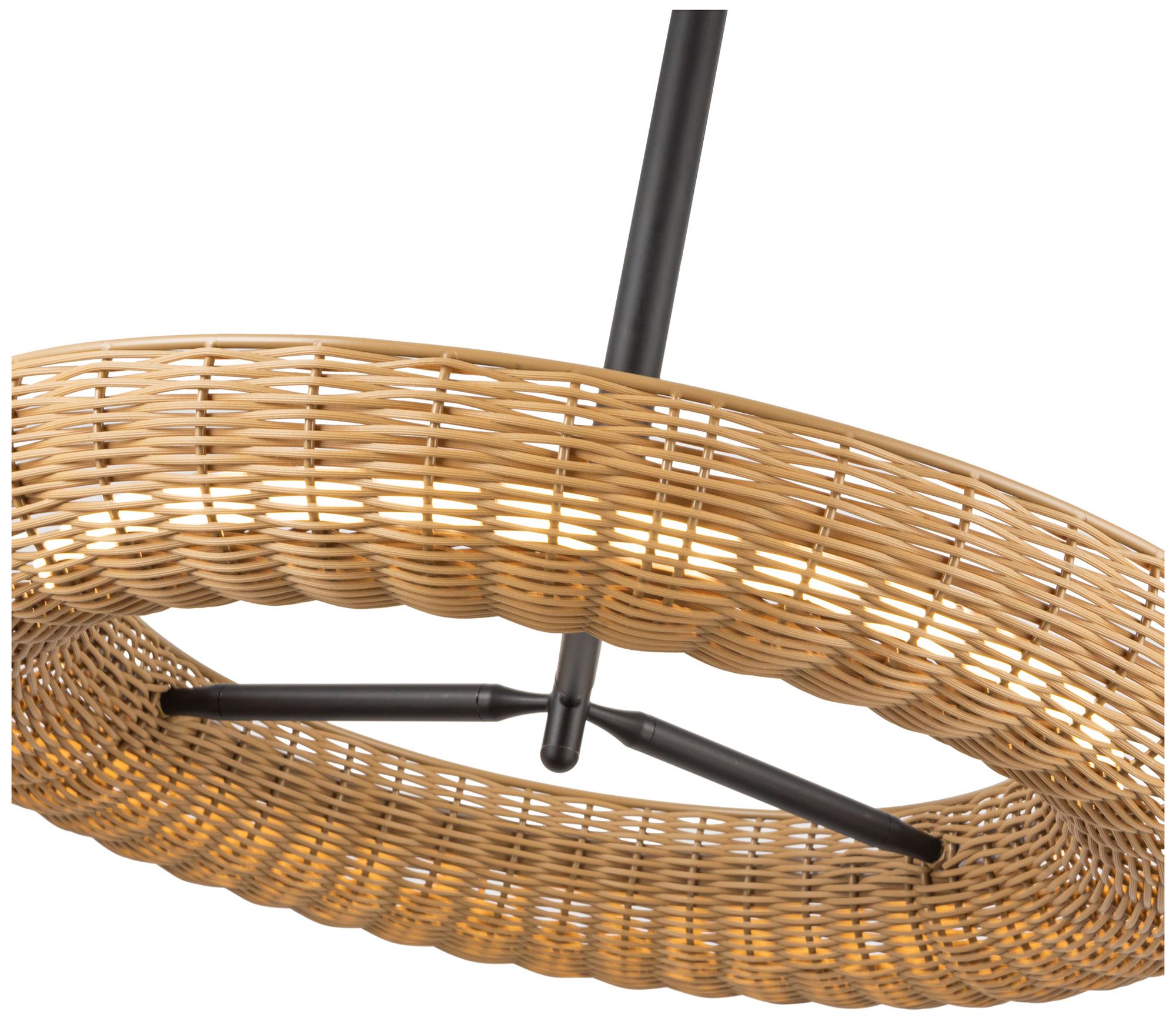 Image 6 Alora Mood Maris LED 24-in Matte Black LED Chandelier more views