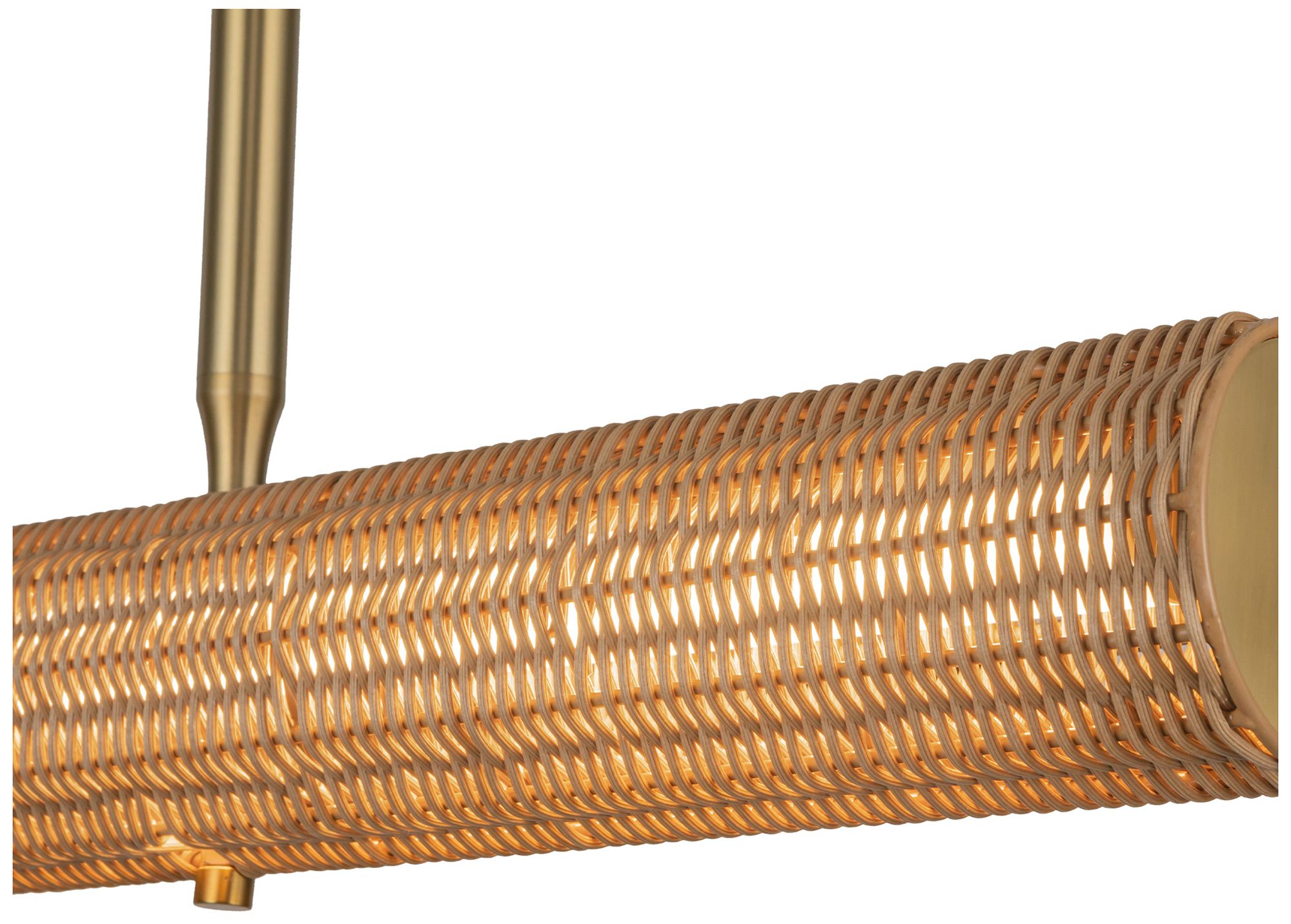 Image 3 Alora Mood Maris LED 42-in Brushed Gold Linear Pendant more views