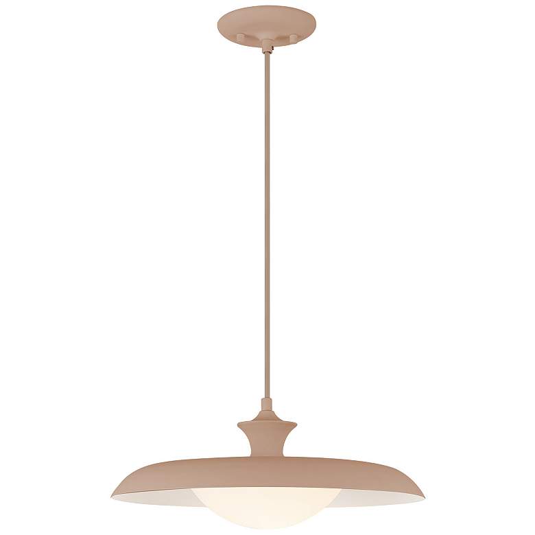 Image 2 Alora Mood Minori E26 15-in Peach Pendant more views