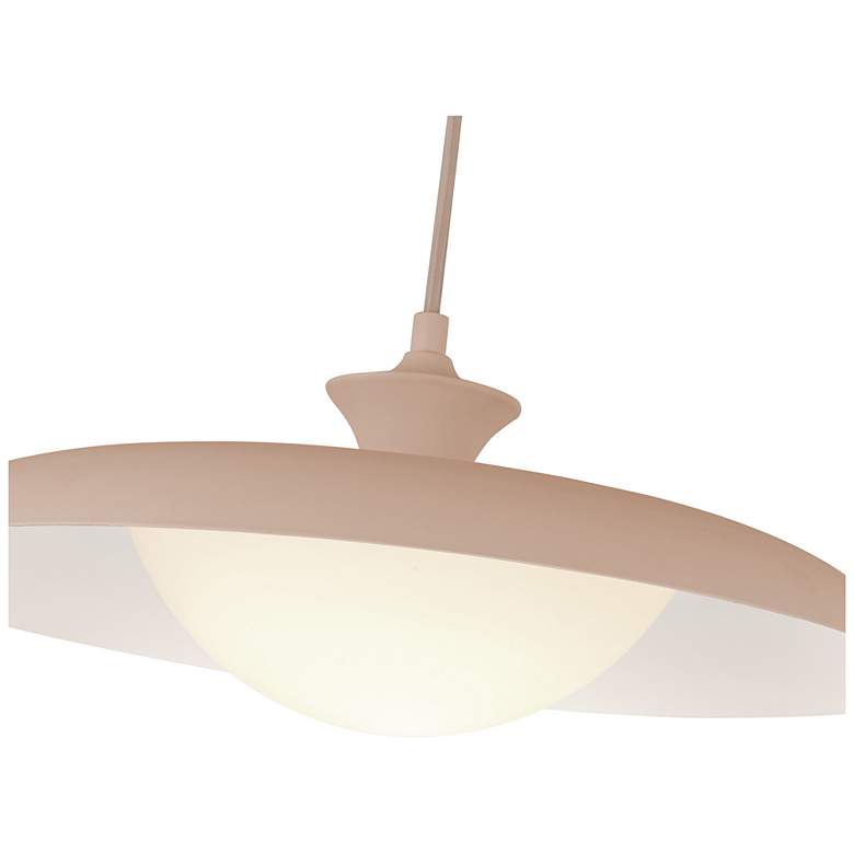 Image 3 Alora Mood Minori E26 15-in Peach Pendant more views