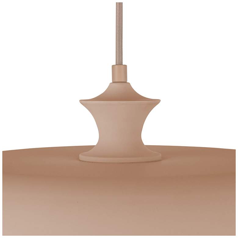 Image 4 Alora Mood Minori E26 15-in Peach Pendant more views