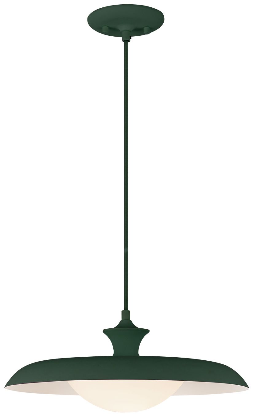 Image 2 Alora Mood Minori E26 15-in Pine Green Pendant more views