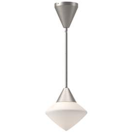 Image1 of Alora Mood Nora E26 8-in Brushed Nickel/Opal Matte Glass Pendant