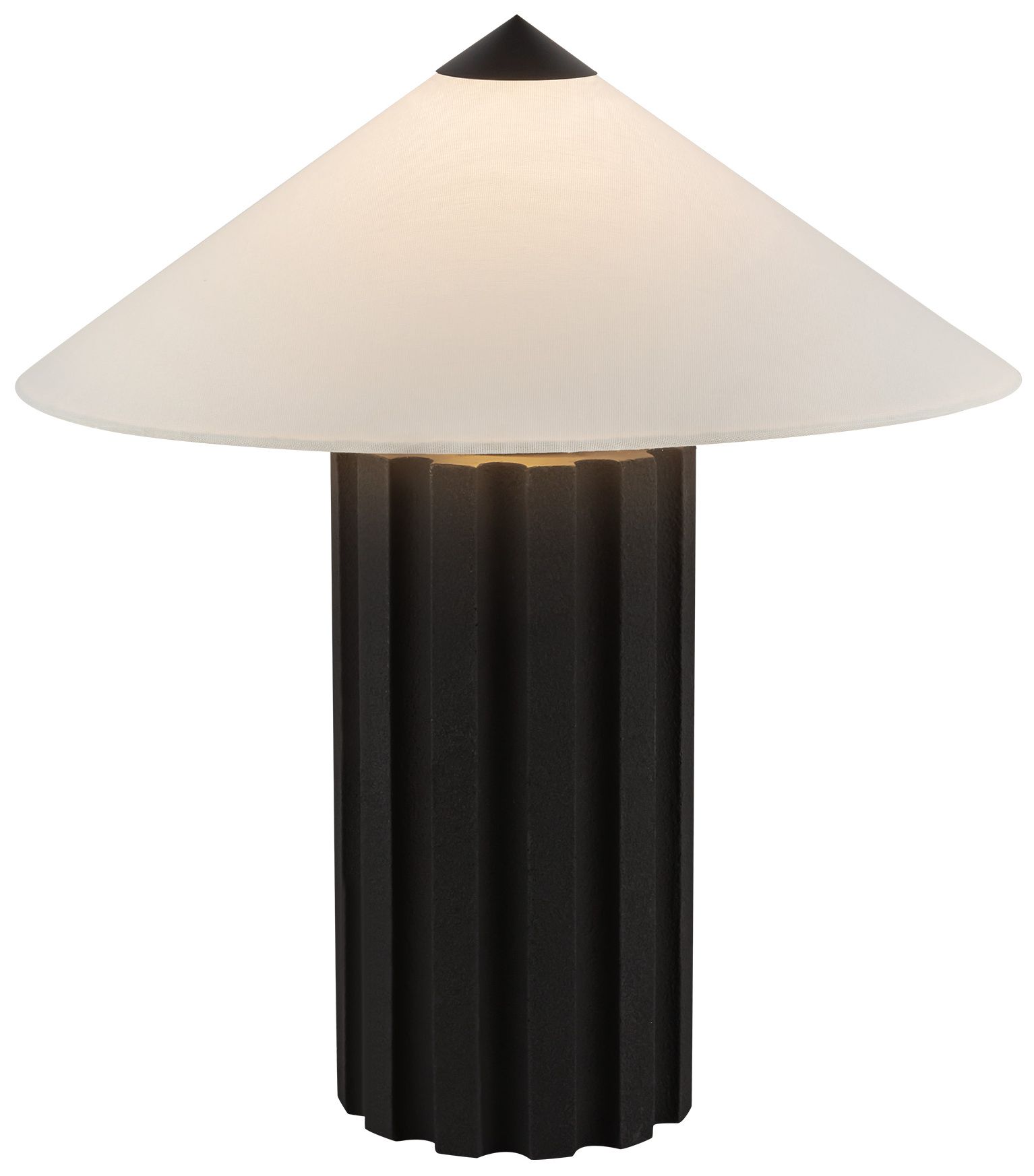 Image 4 Alora Mood Ono E26 20-in Matte Black Socket Table Lamp more views
