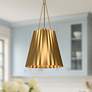1_Alora Mood Plisse E26 16-in Aged Gold Pendant