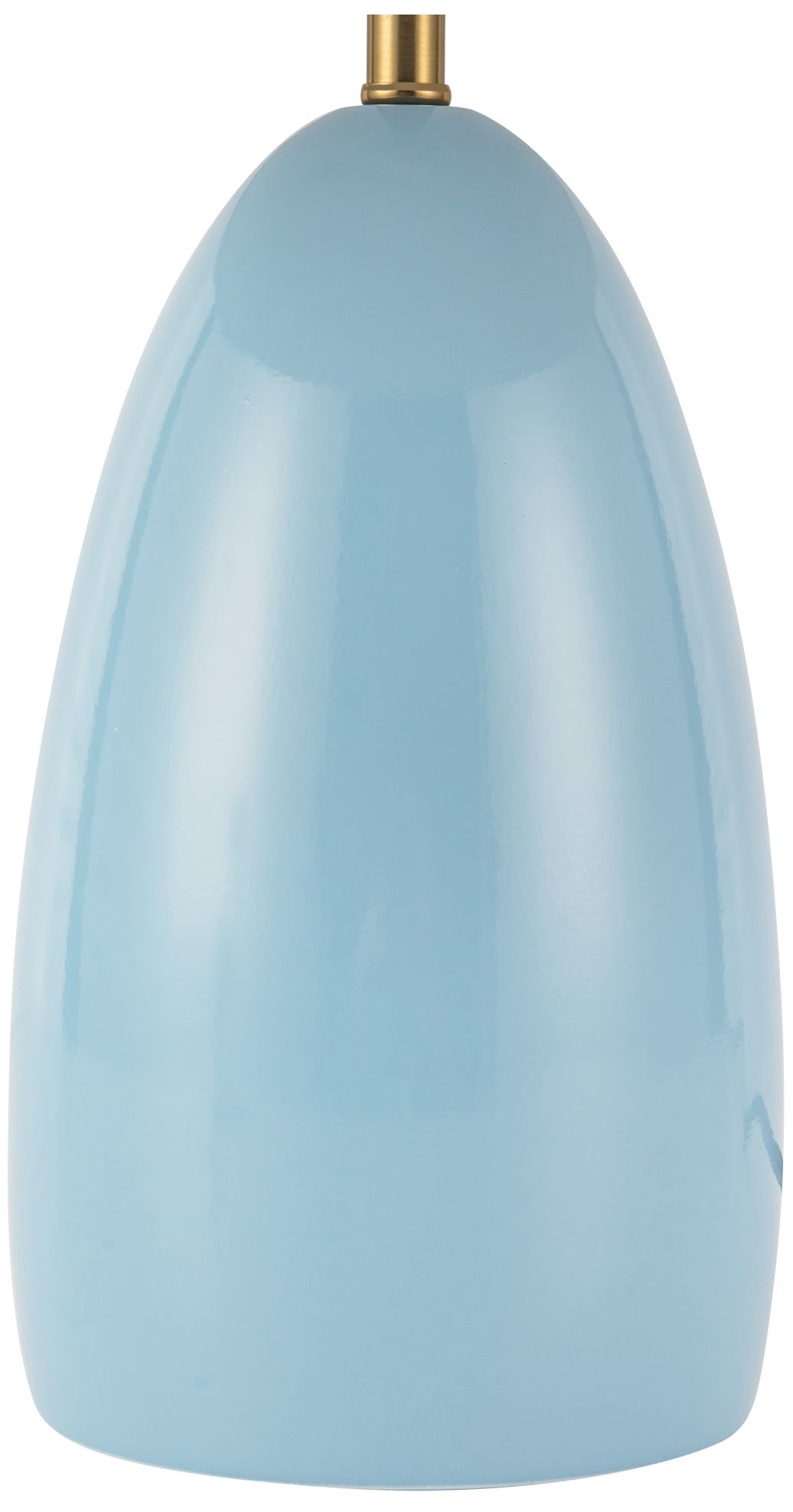 Image 4 Alora Mood Poppy LED 12-in Cerulean LED Table Lamp more views