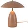 Alora Mood Poppy LED 12-in Peach LED Table Lamp