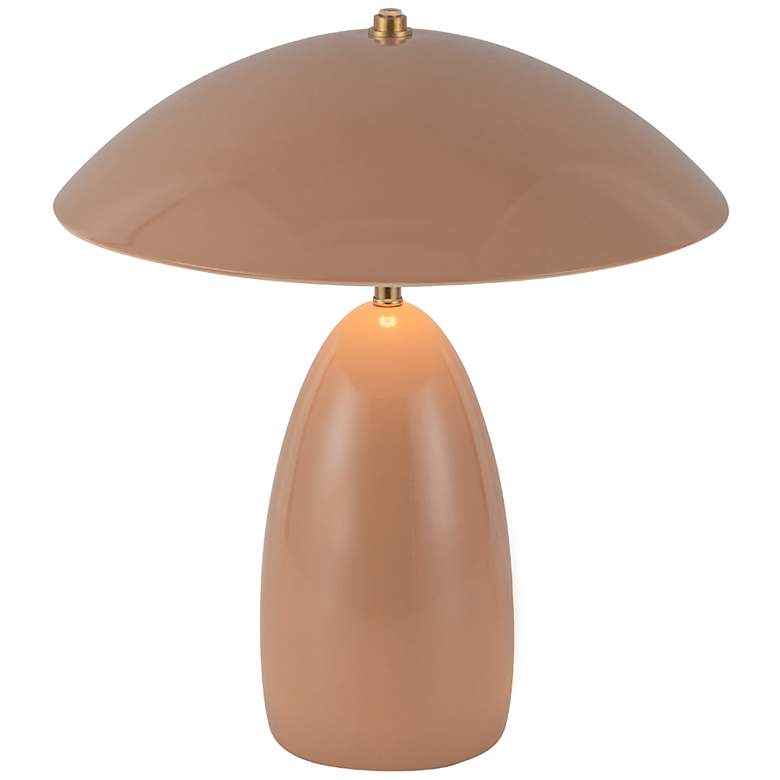 Image 3 Alora Mood Poppy LED 12-in Peach LED Table Lamp more views