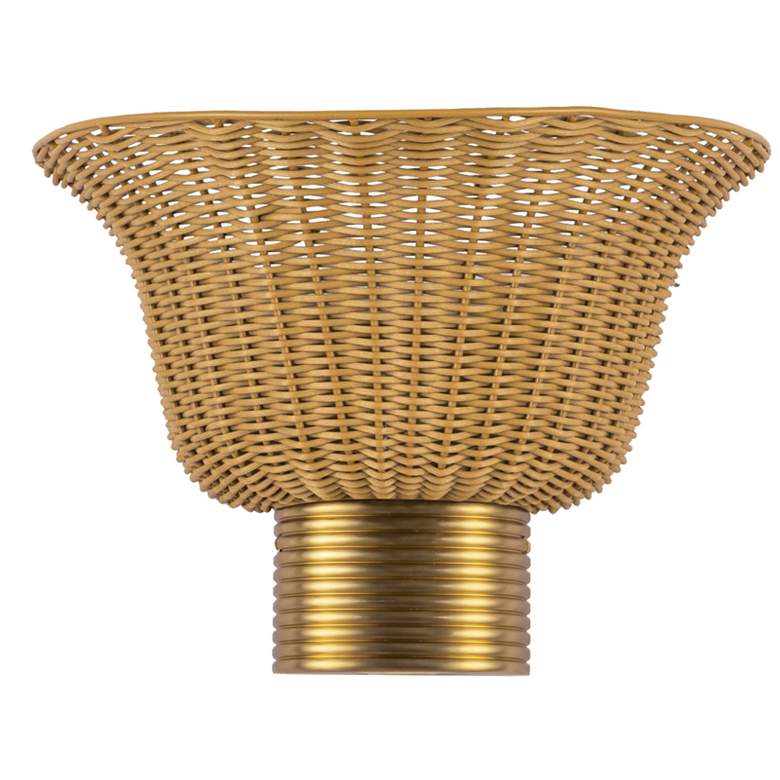 Image 1 Alora Mood Rancho E12 14-in Brushed Gold Wall Vanity